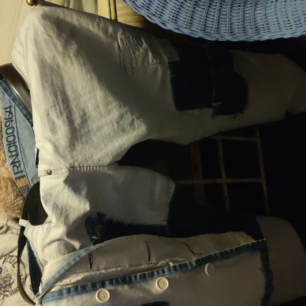 90,s akademiks jeans and jean jacket match